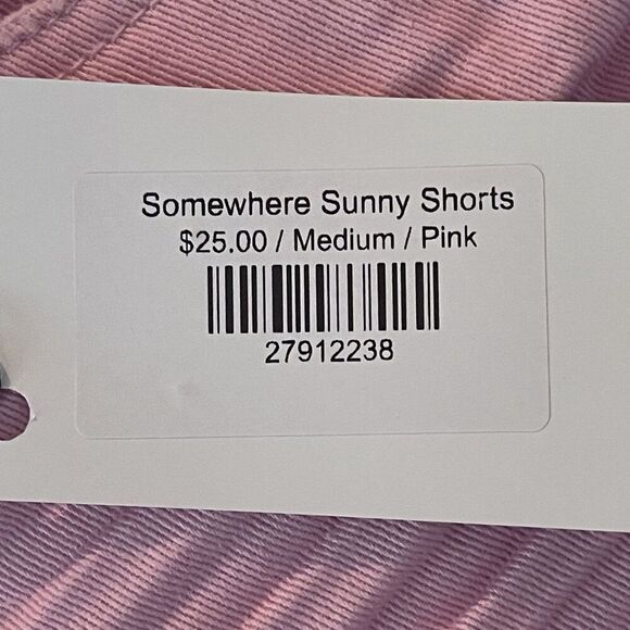 Love Tree Women's Pink High Waist Stretch Denim Shorts M, NWT - Picture 8 of 14